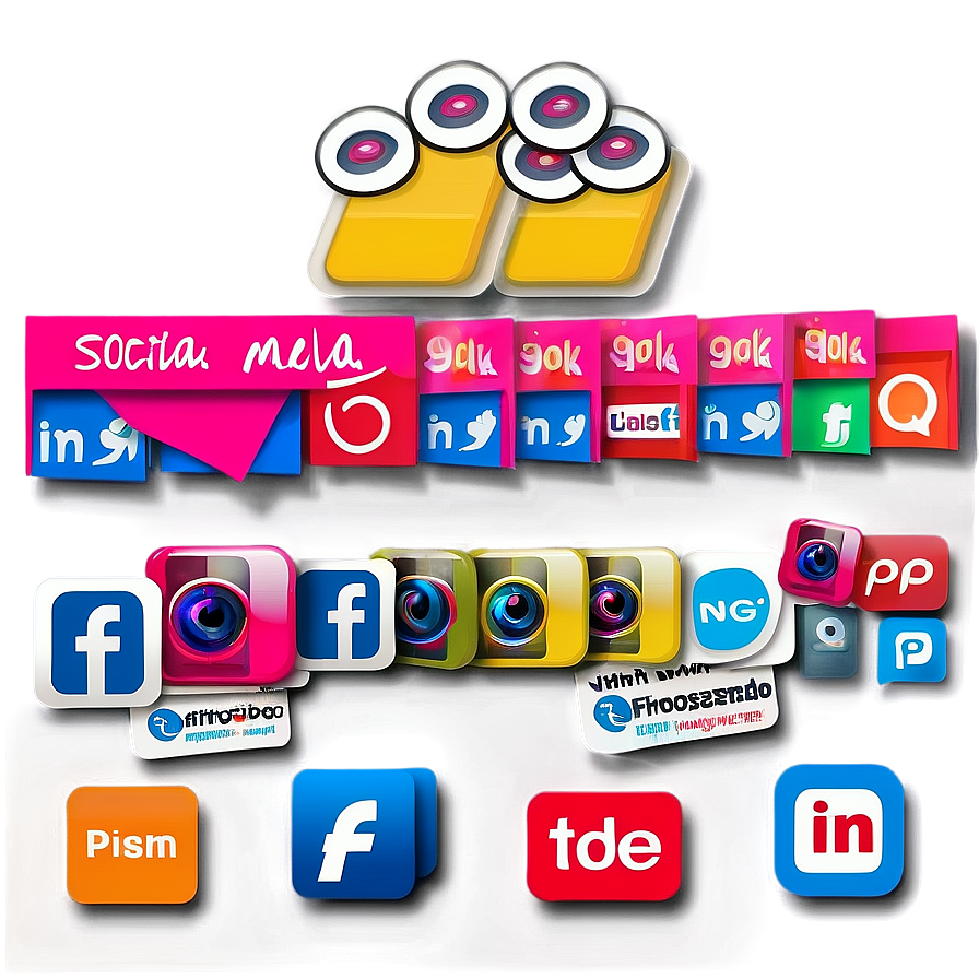 Social Media Icons For Bloggers Png 35 PNG image