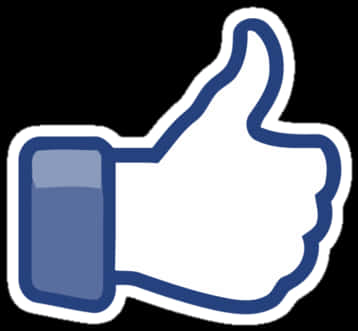 Social Media Thumbs Up Icon PNG image