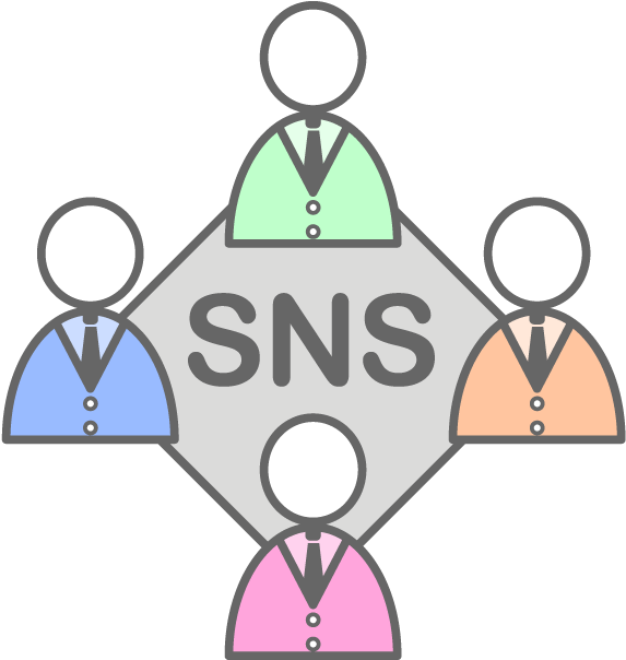 Social Network Connection Icon PNG image