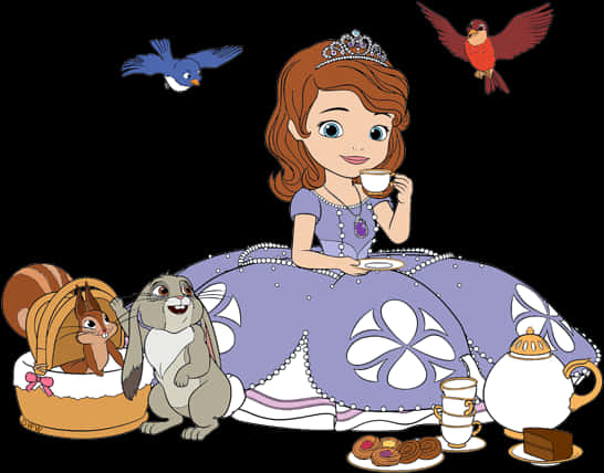 Sofia The First Tea Party PNG image