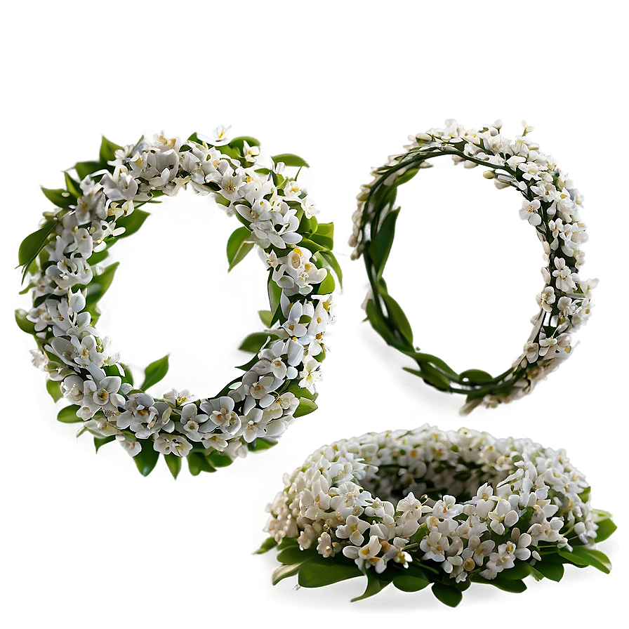 Soft Babys Breath Crown Png Nyw PNG image