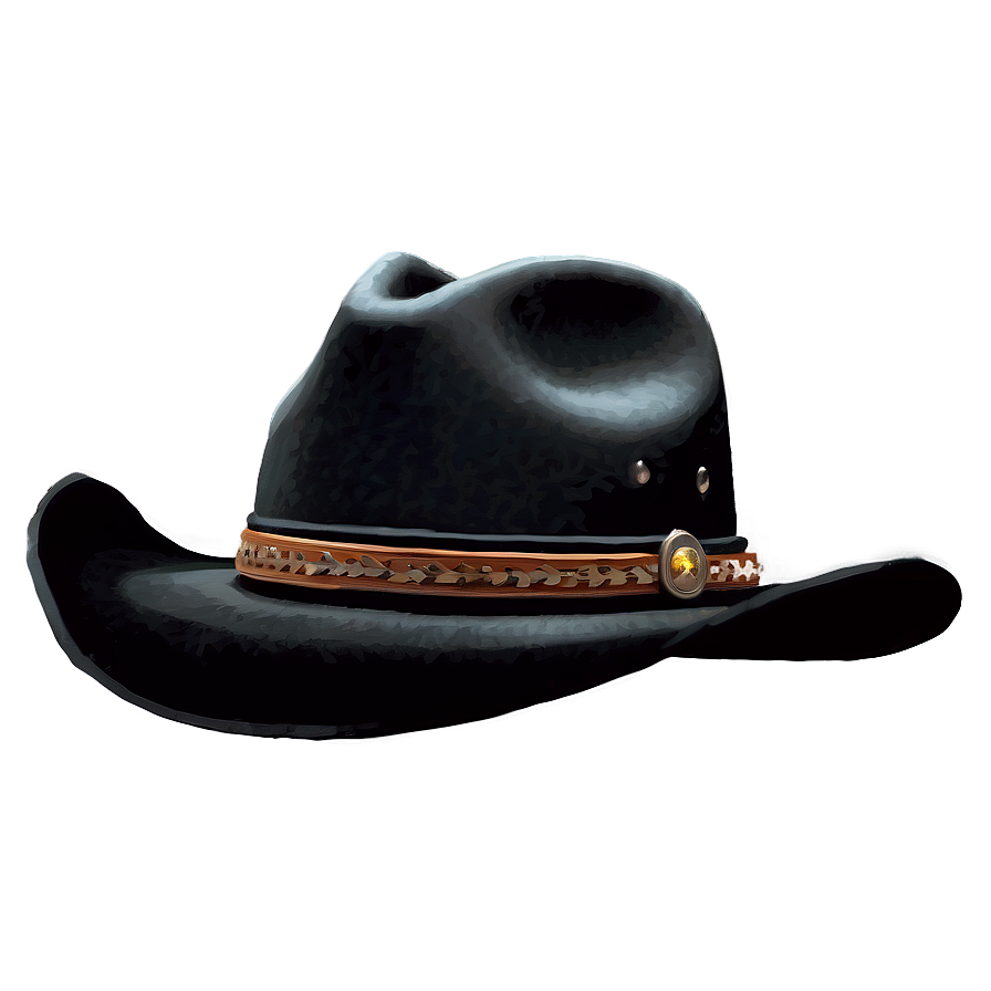 Soft Black Cowboy Hat Png 70 PNG image