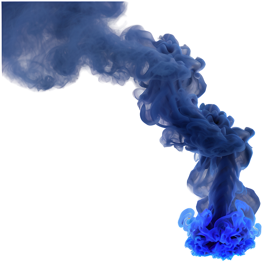 Soft Blue Smoke Png 05232024 PNG image