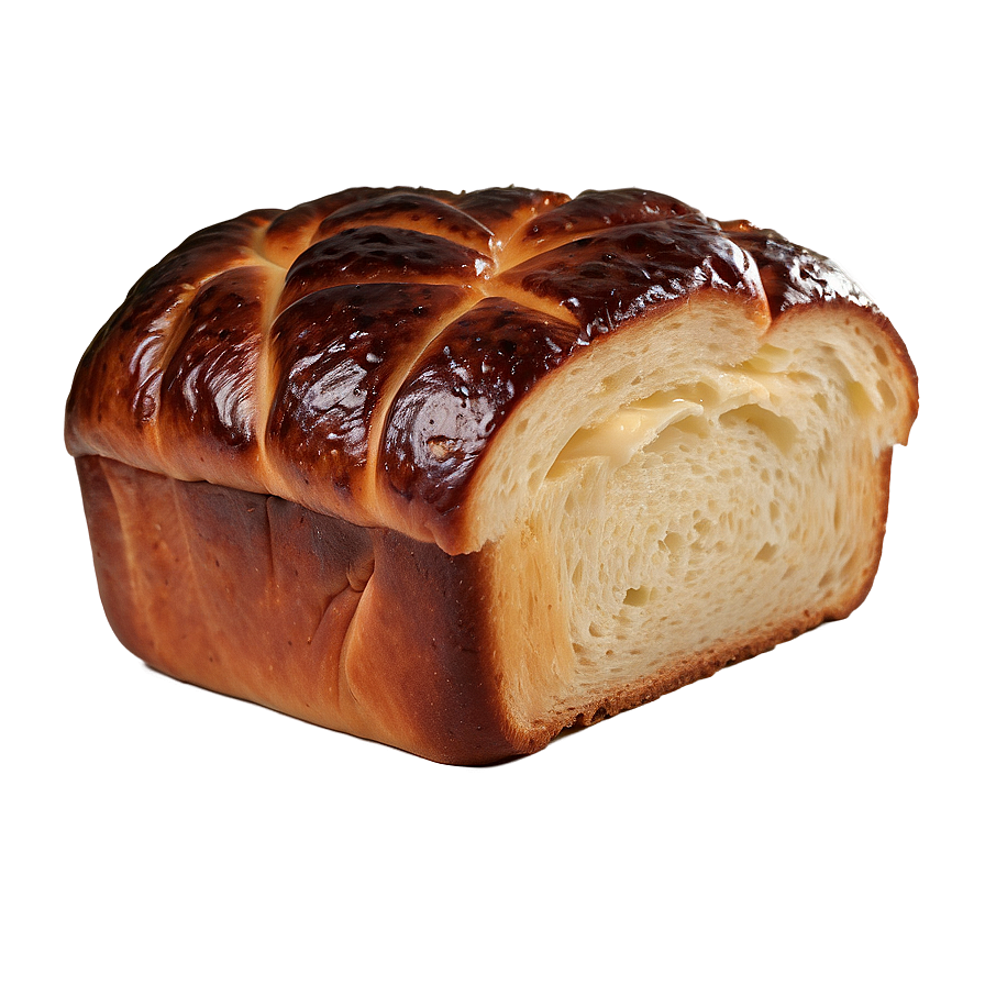 Soft Brioche Bread Png Cig PNG image