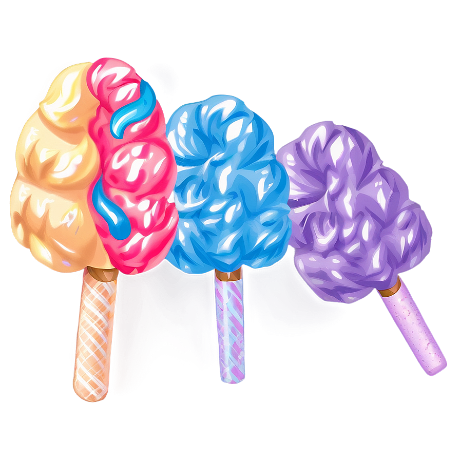 Soft Cotton Candy Png 44 PNG image