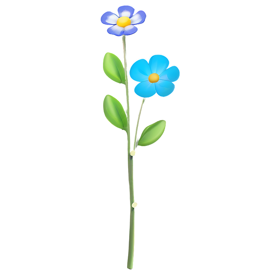 Soft Flower Stem Png Oeb PNG image