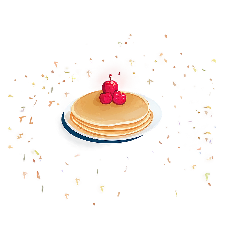 Soft Fluffy Pancake Png Njk PNG image