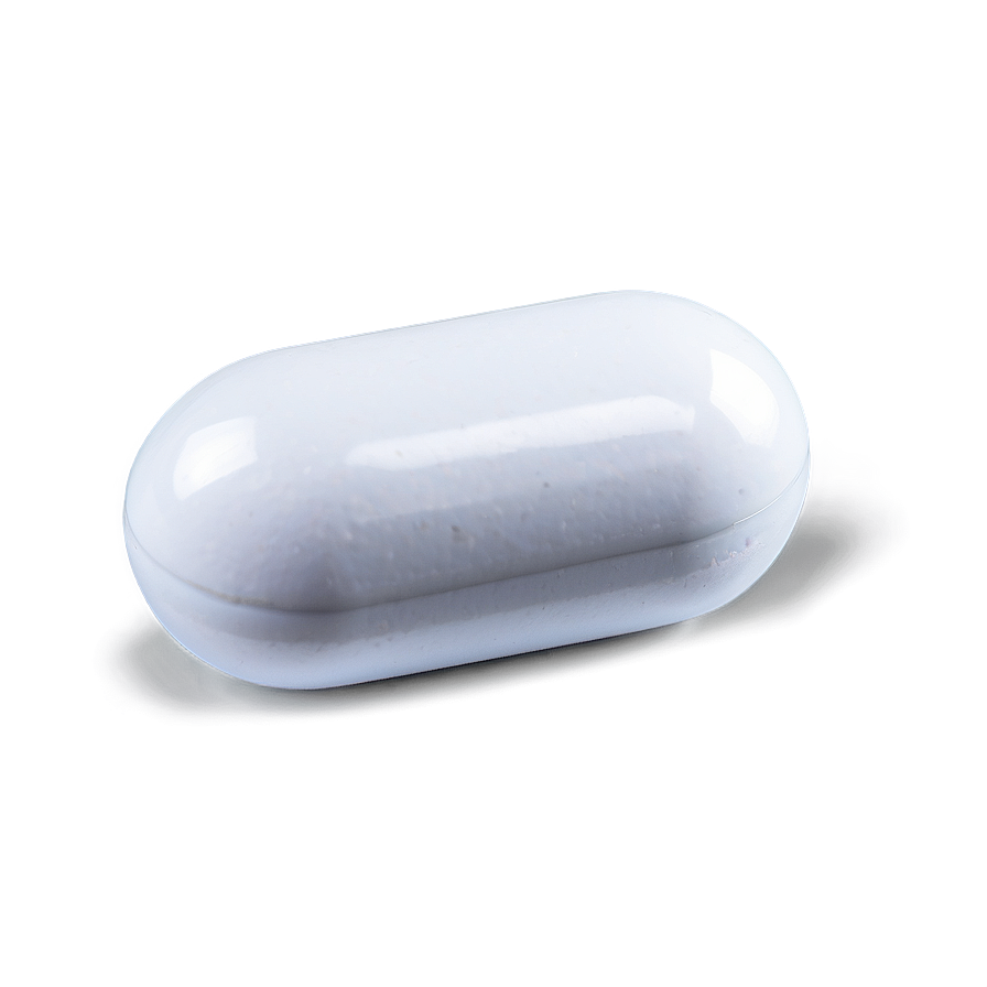 Soft Gel White Capsule Png Ift71 PNG image