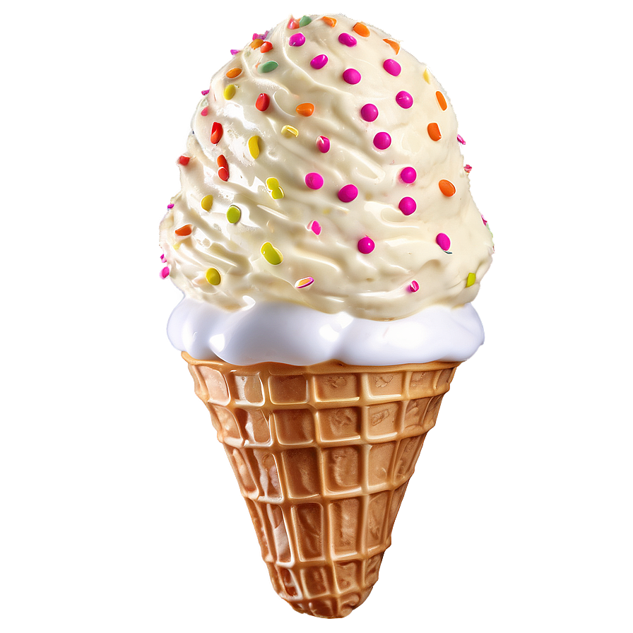 Soft Ice Cream Cone Png 06252024 PNG image