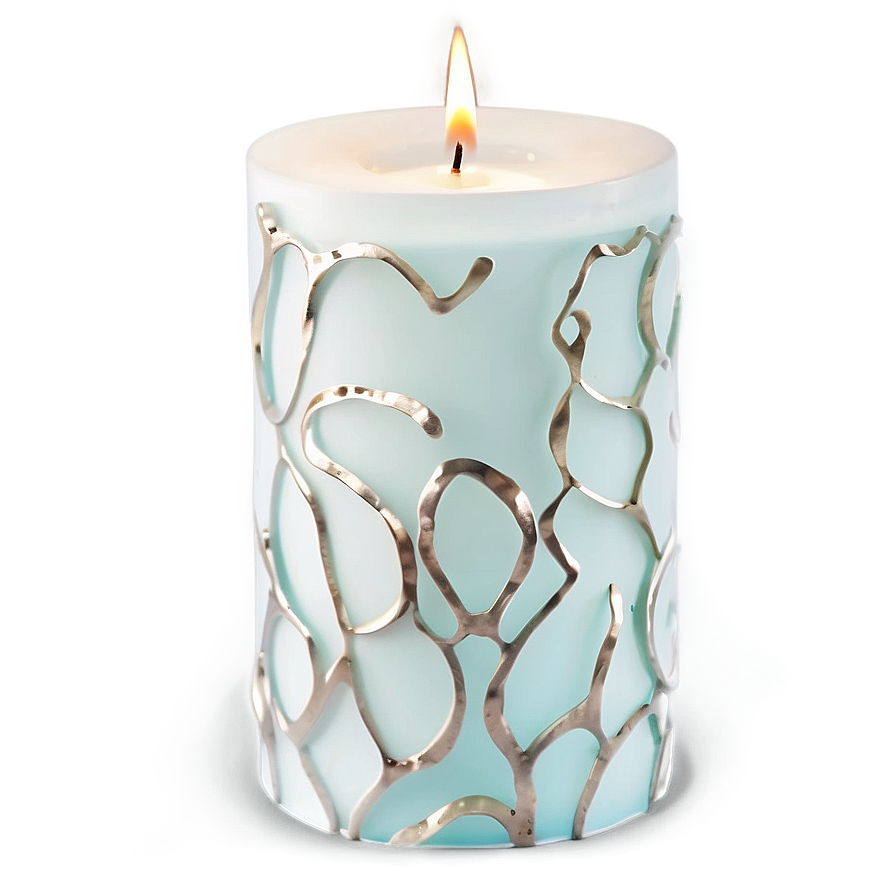 Soft Linen Candle Png 6 PNG image