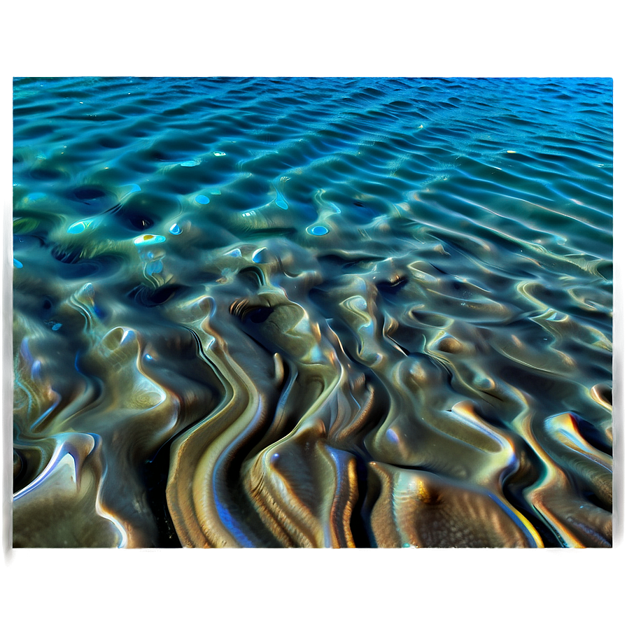 Soft Ocean Ripple Png 06252024 PNG image