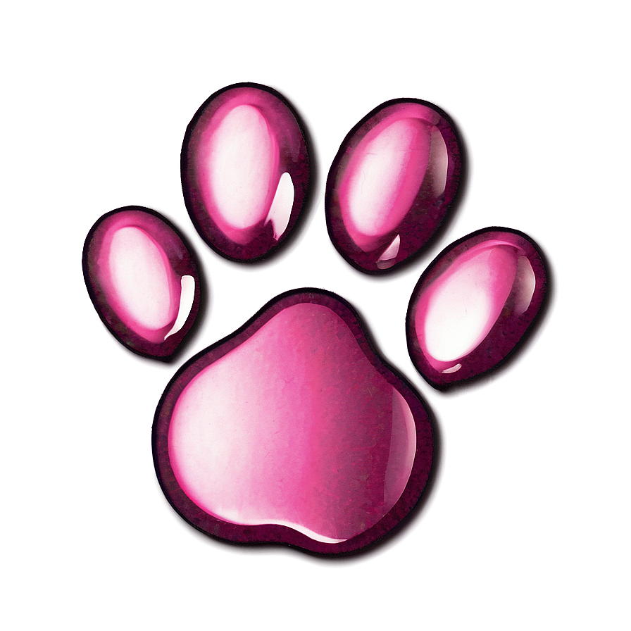 Soft Paw Print Png 94 PNG image