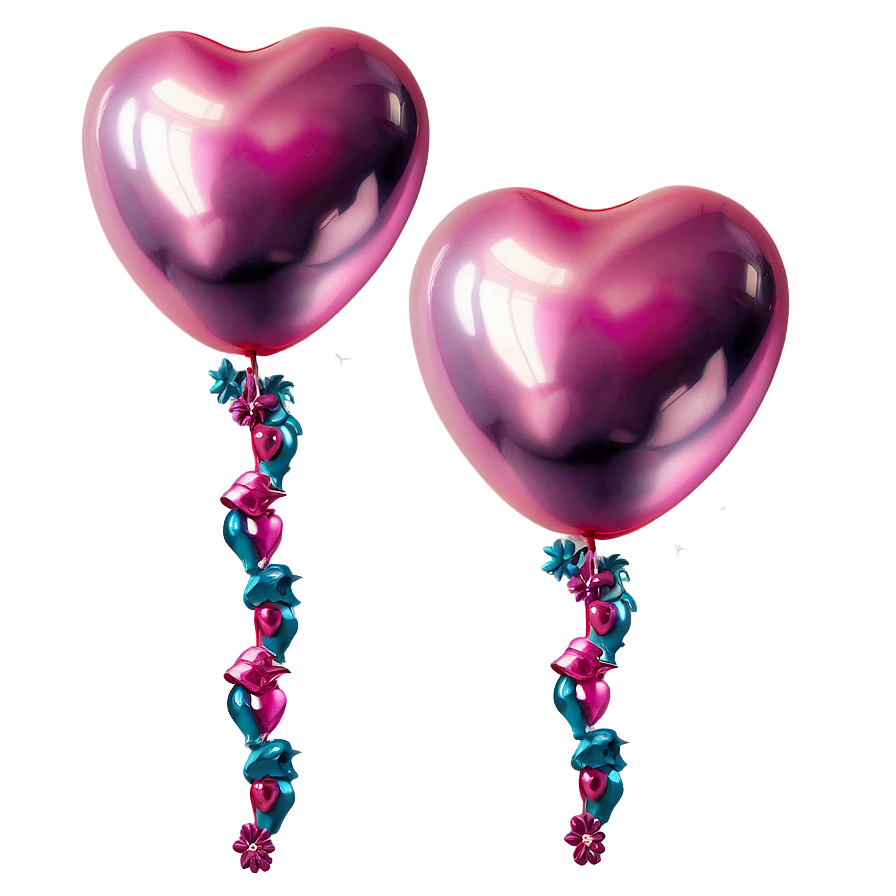 Soft Pink Balloons Arrangement Png 06122024 PNG image