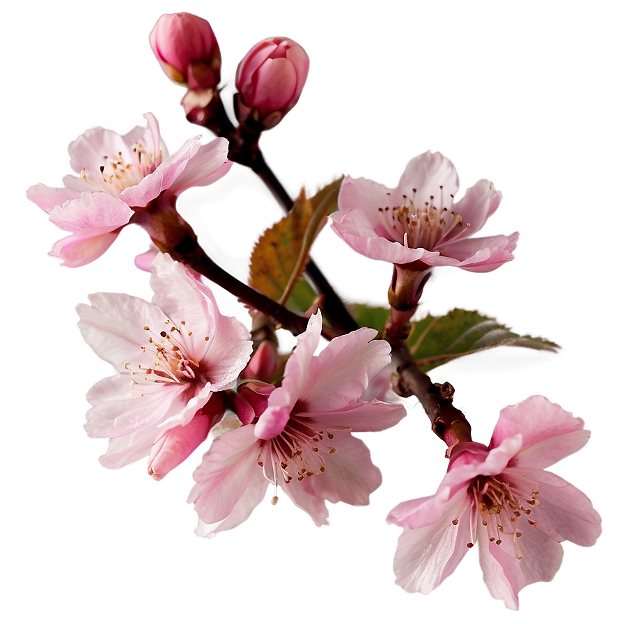 Soft Pink Cherry Blossom Png Bxd29 PNG image