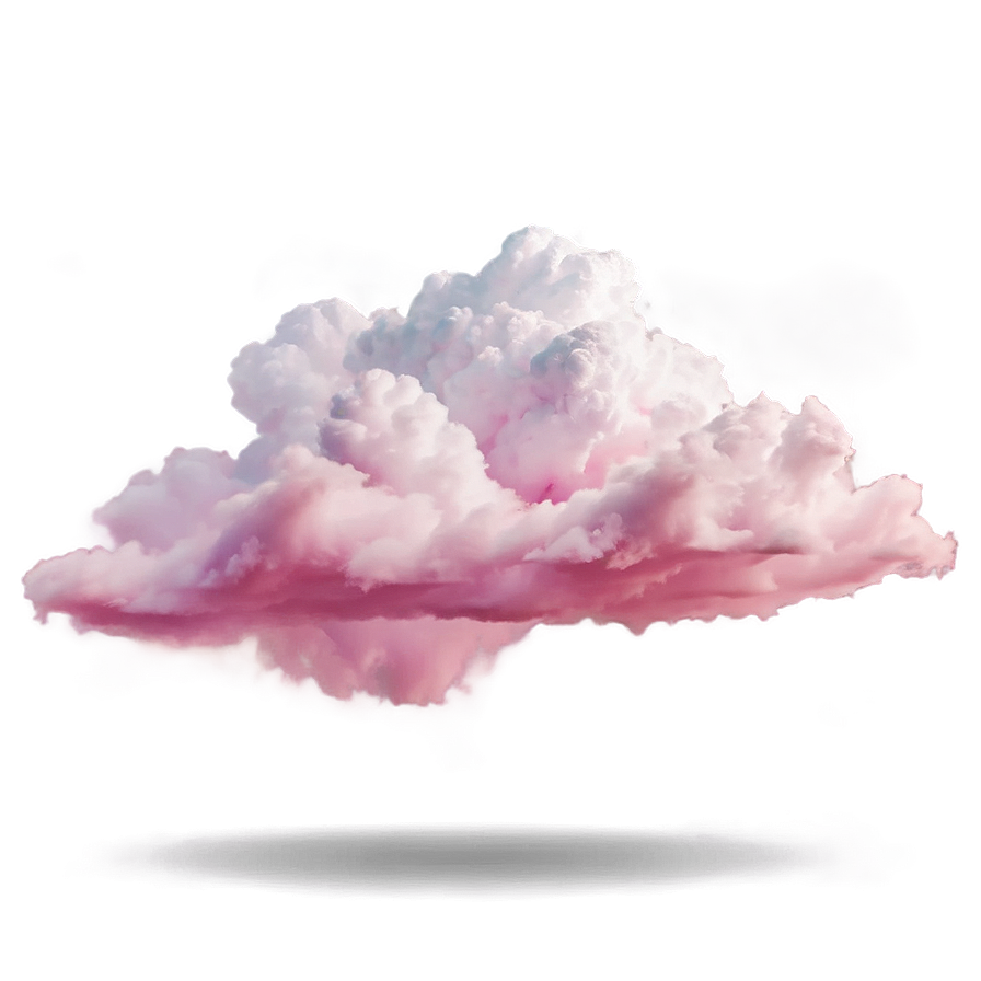 Soft Pink Cloud Formation Png 76 PNG image