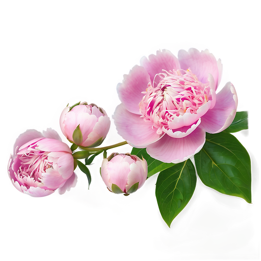 Soft Pink Peony Png 06252024 PNG image