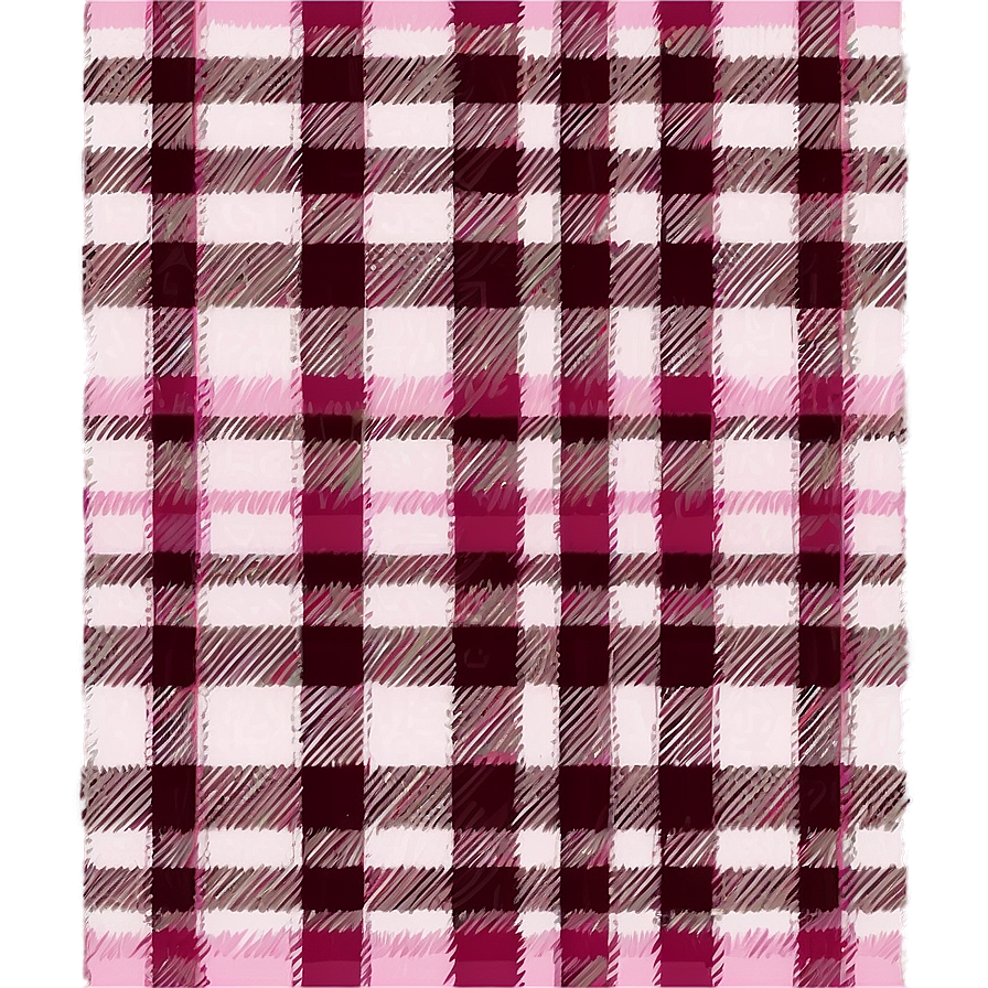 Soft Pink Plaid Png Hjc57 PNG image