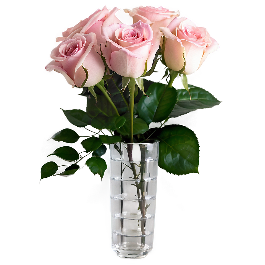 Soft Pink Roses Arrangement Png 69 PNG image