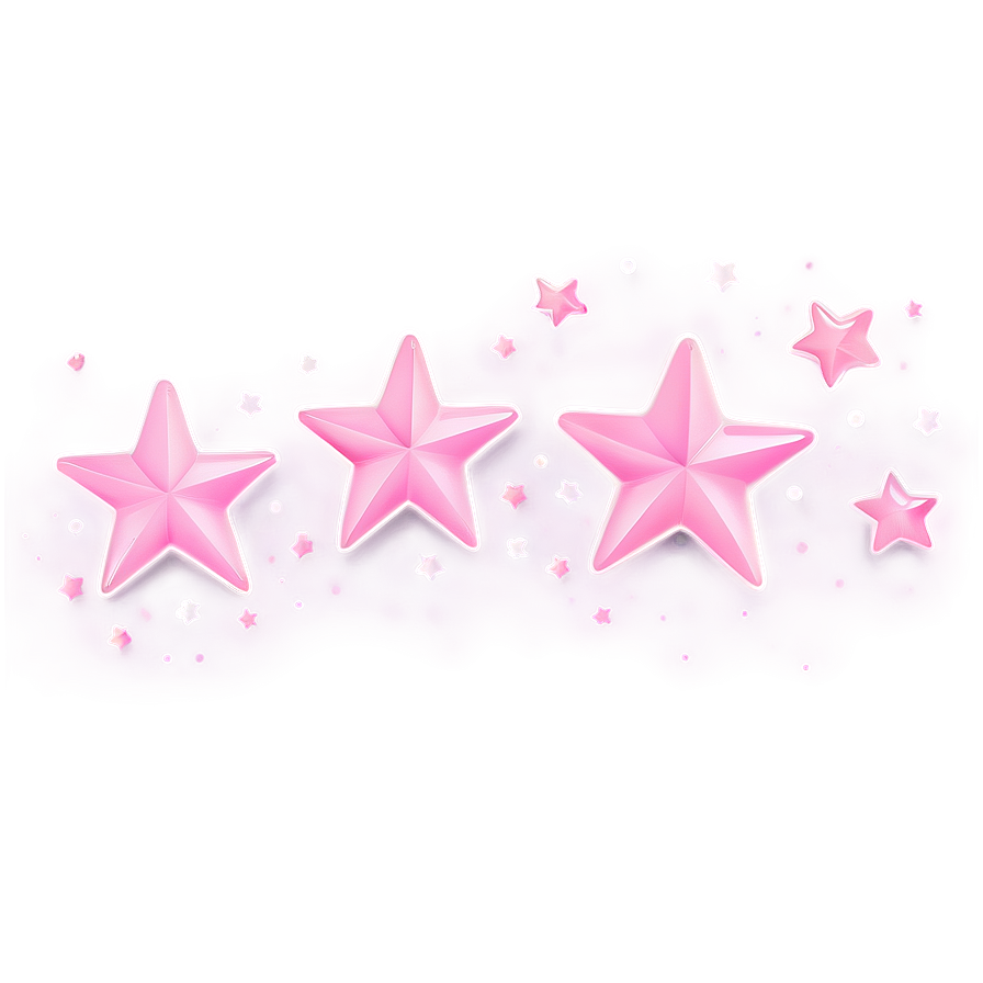 Soft Pink Stars Png Lmf PNG image