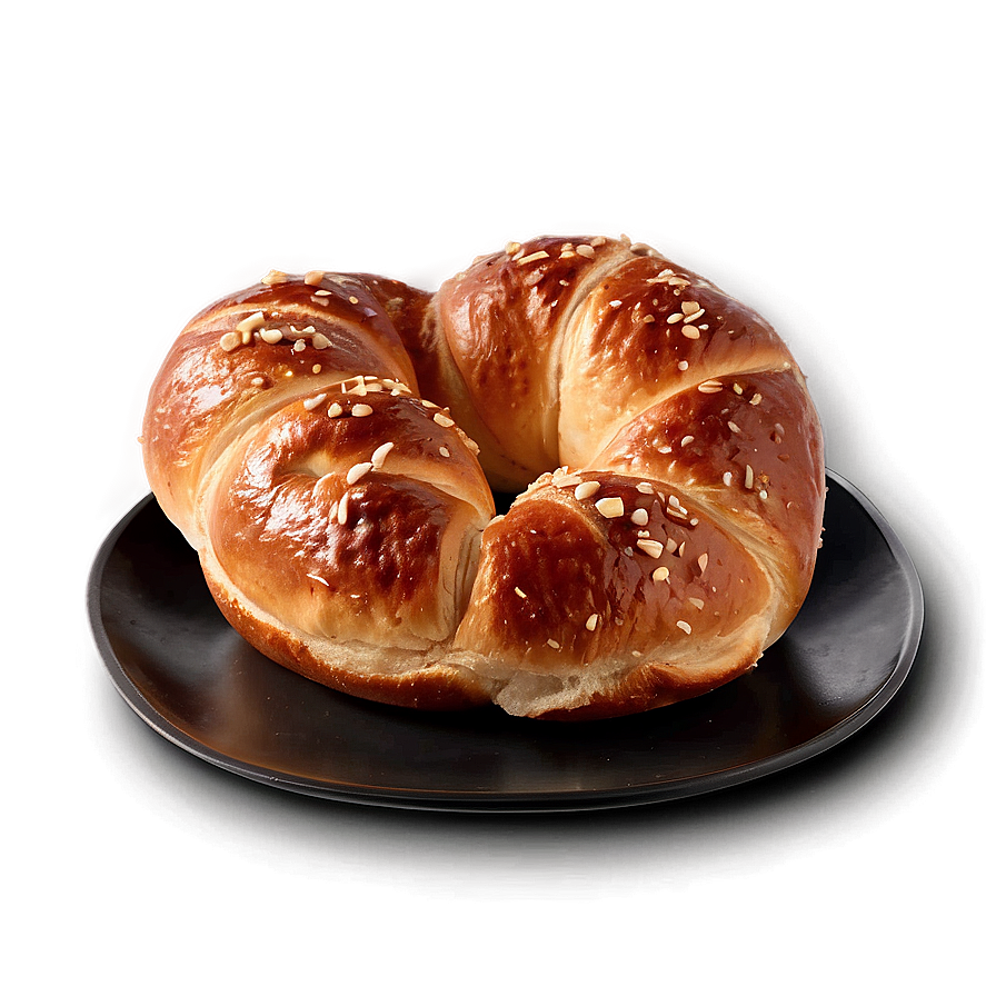 Soft Pretzel Bread Png 40 PNG image