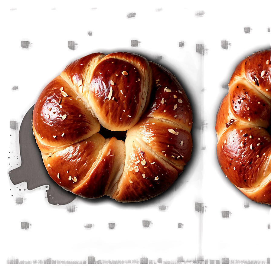 Soft Pretzel Bread Png Wfl95 PNG image