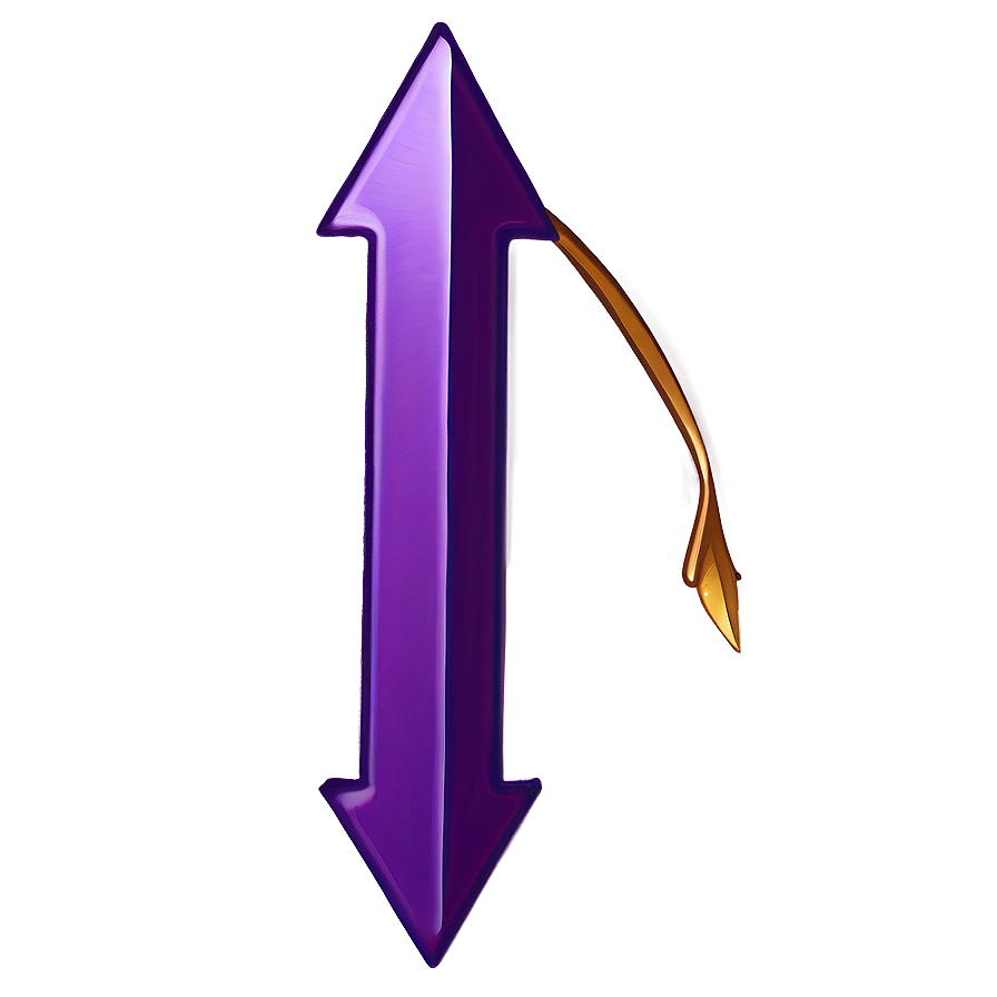 Soft Purple Arrow Png 06272024 PNG image