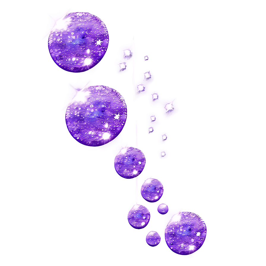 Soft Purple Glitter Effect Png Rum PNG image