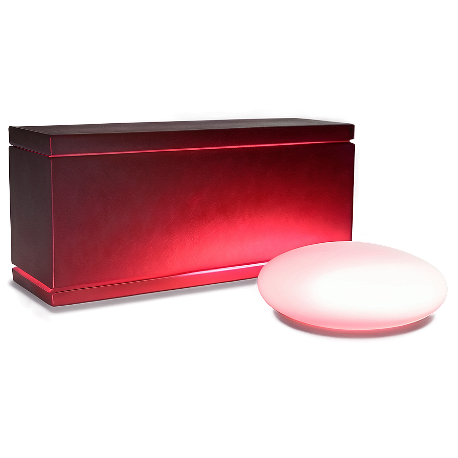 Soft Red Ambient Light Png Usb17 PNG image
