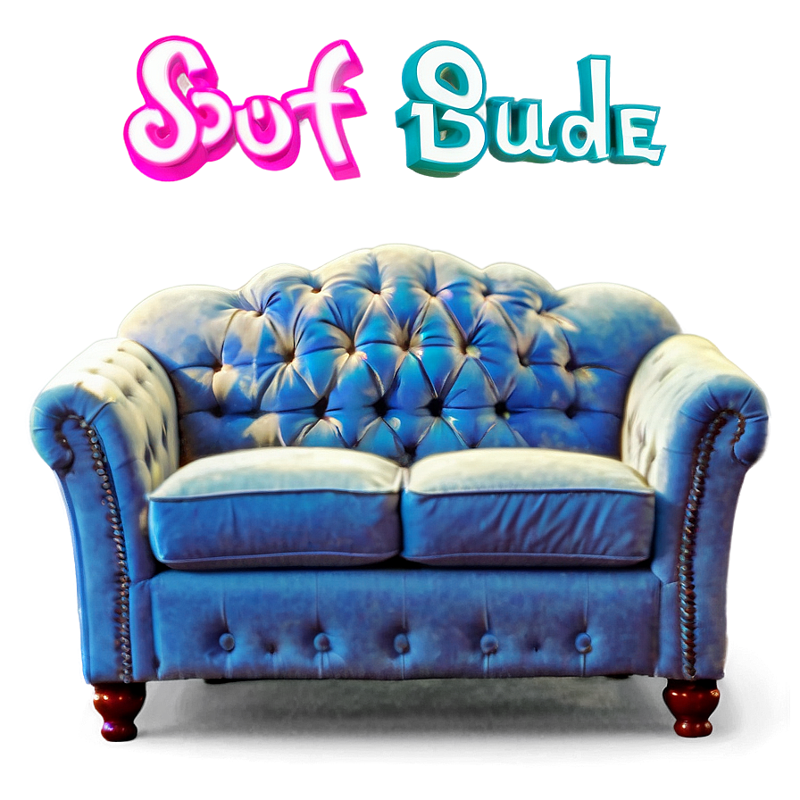 Soft Suede Couch Png Wli PNG image