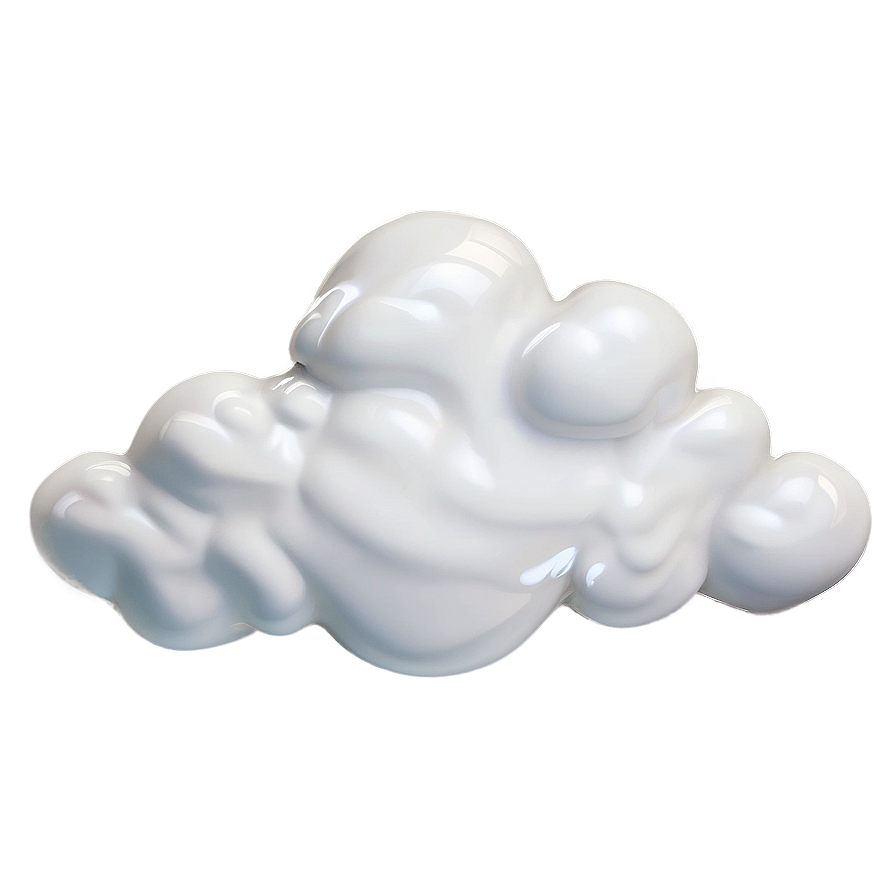 Soft White Cloud Design Png Res87 PNG image