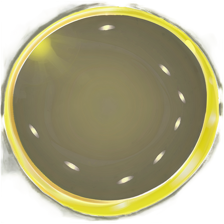 Soft Yellow Circle Background Png 06122024 PNG image