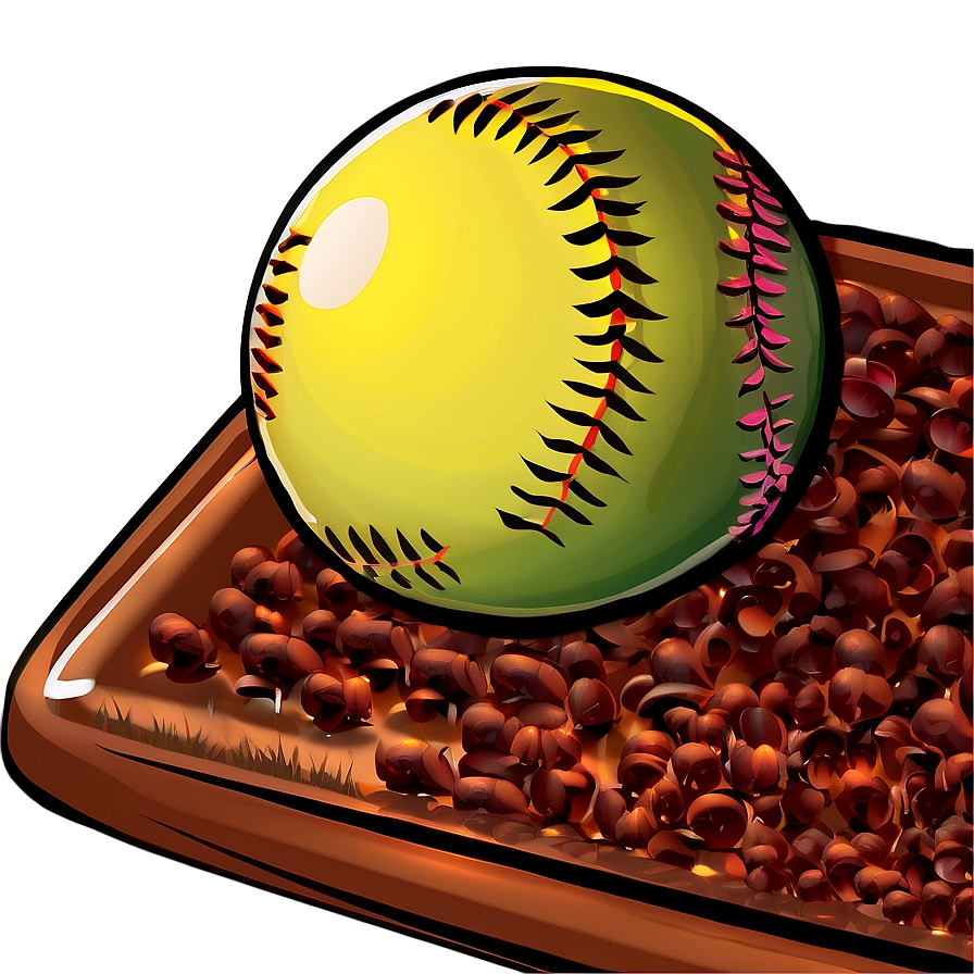 Softball Season Clipart Png 06282024 PNG image