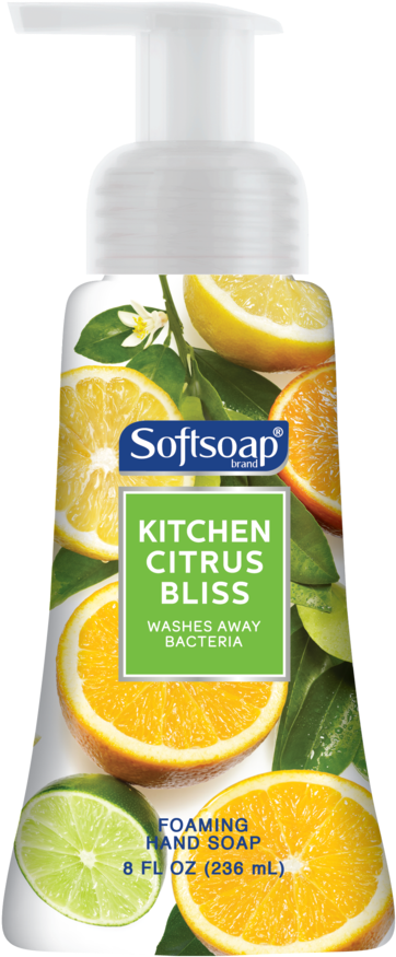 Softsoap Kitchen Citrus Bliss Hand Soap PNG image