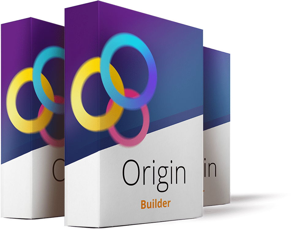 Software Box Mockup Origin Builder PNG image