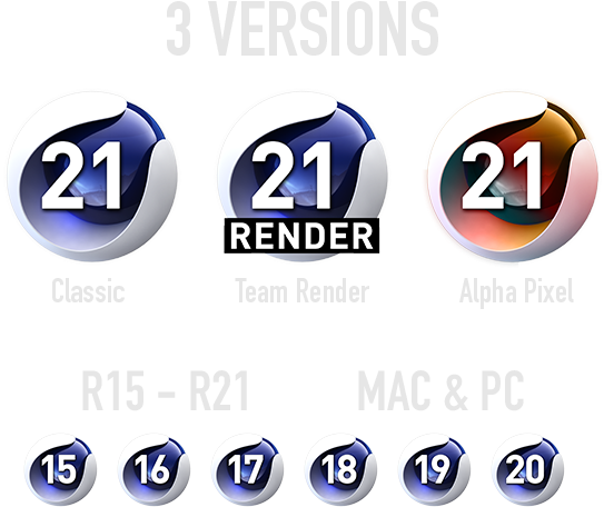 Software Version Icons Comparison PNG image