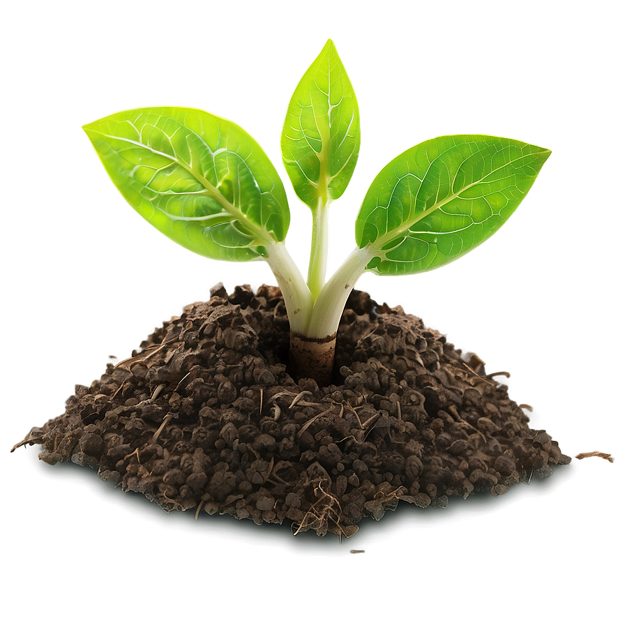 Soil Sprout Png 06132024 PNG image