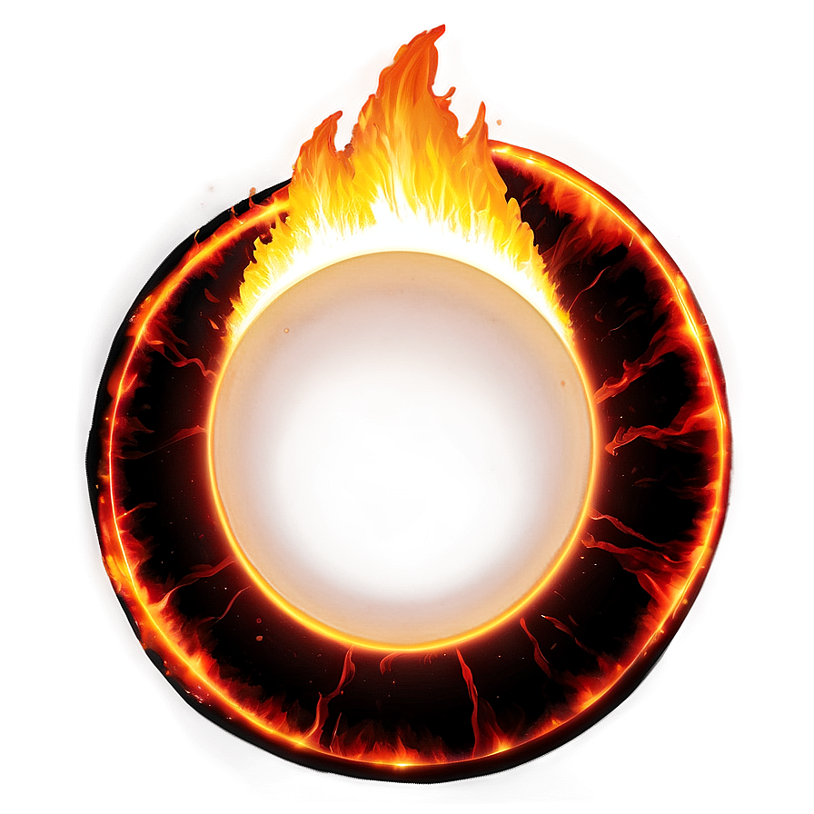 Solar Flame Circle Png Sag54 PNG image