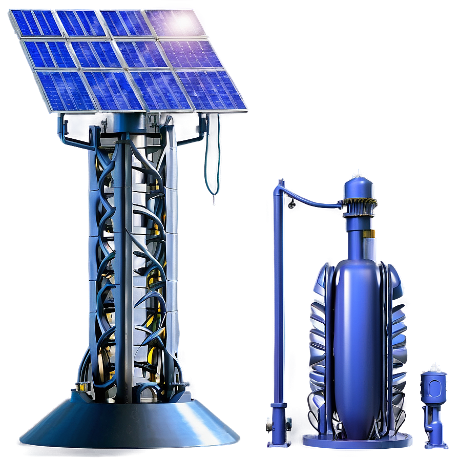 Solar Power Tower Png 05242024 PNG image