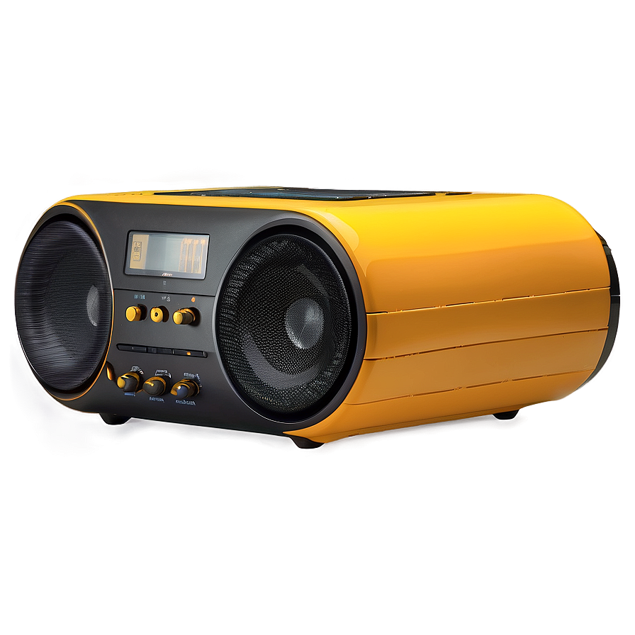 Solar Powered Boombox Png Nhm PNG image