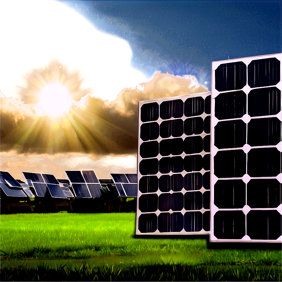 Solar-powered Building Png 11 PNG image