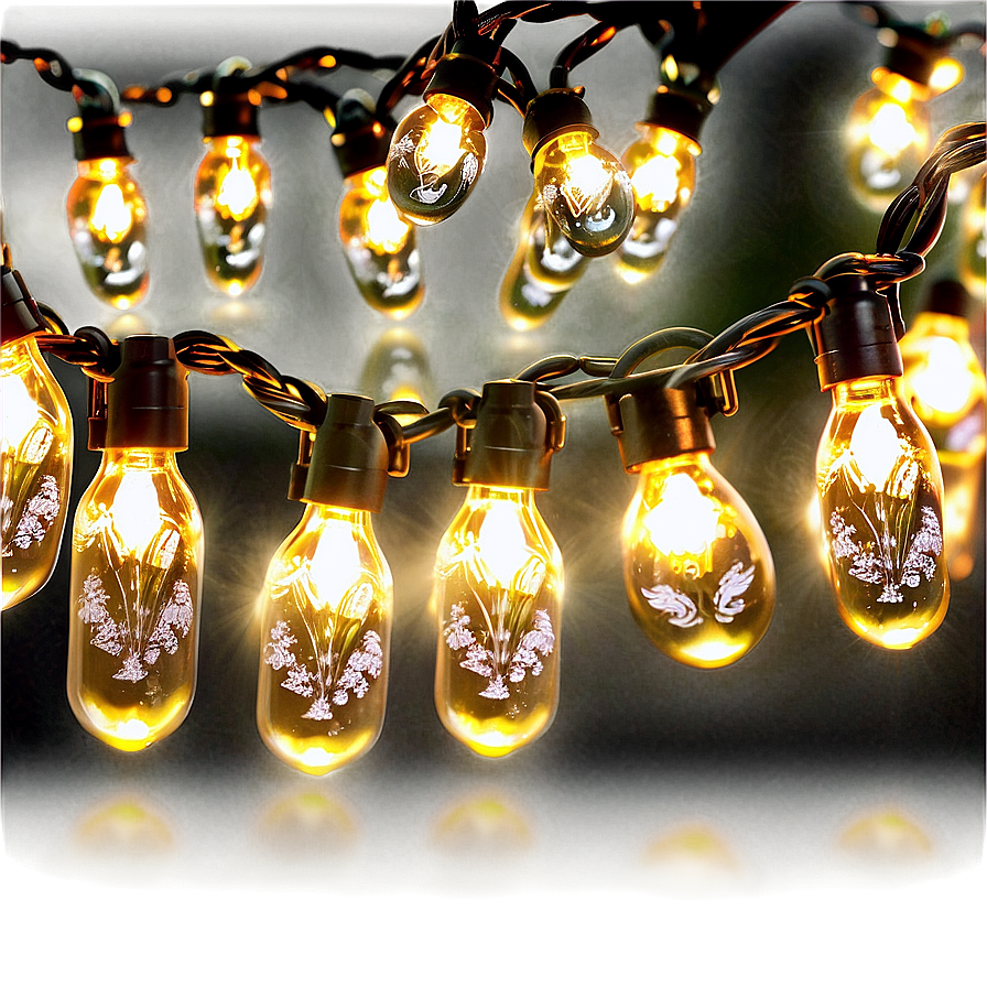 Solar Powered Fairy String Lights Png 05252024 PNG image