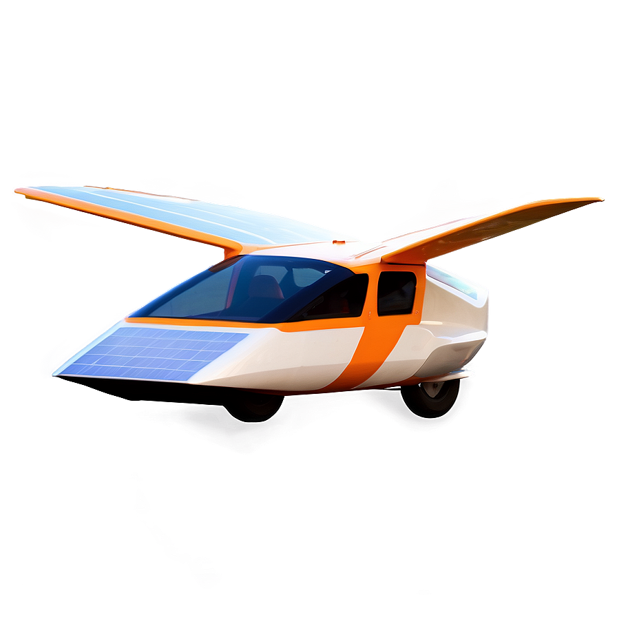 Solar-powered Flying Car Png 34 PNG image