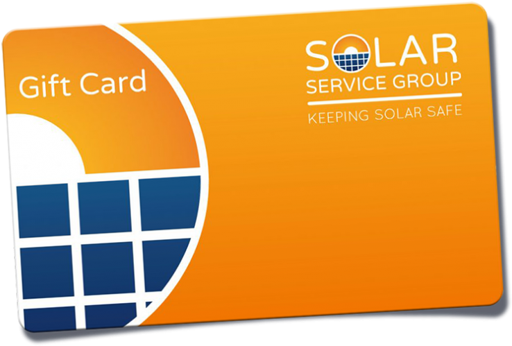 Solar Service Group Gift Card PNG image