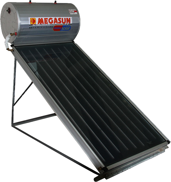 Solar Water Heater System Megasun PNG image