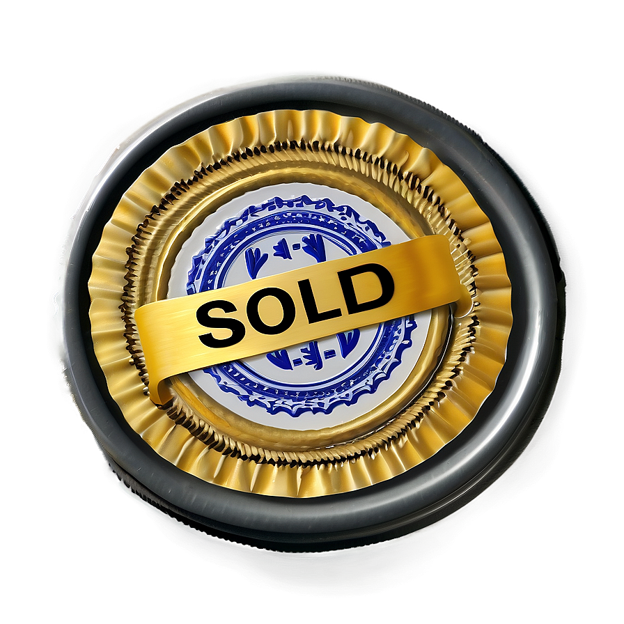 Sold Seal Png Jor46 PNG image