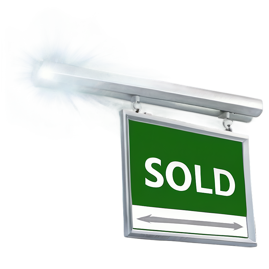 Sold Sign Png 06122024 PNG image