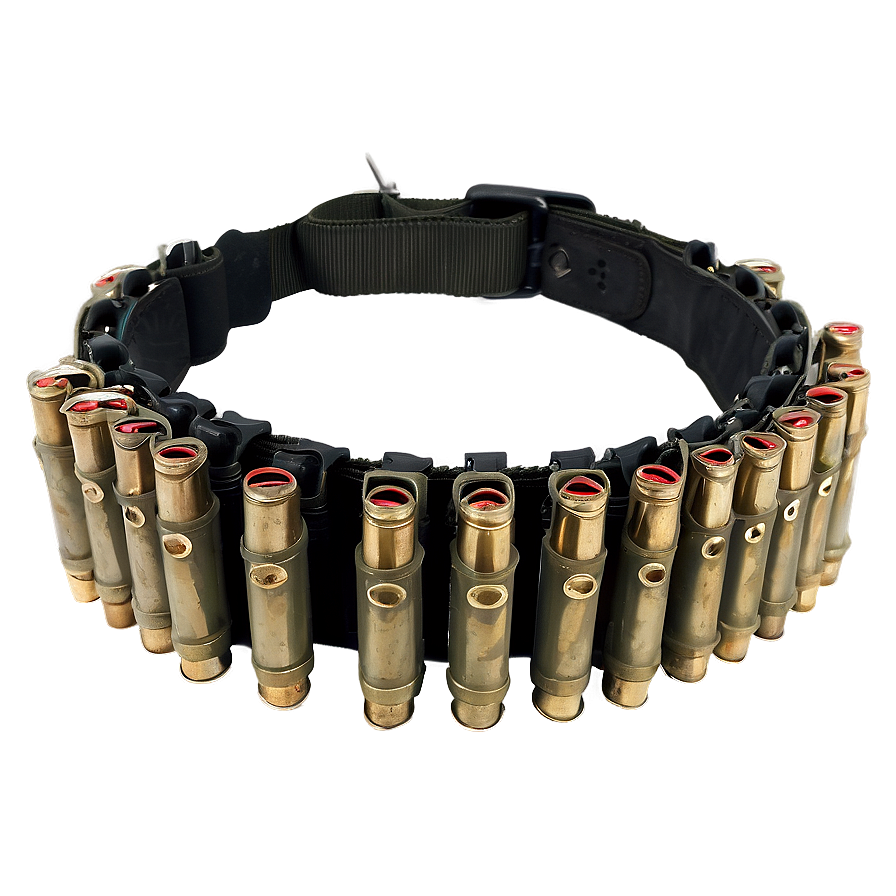 Soldier Bullet Belt Png 06272024 PNG image