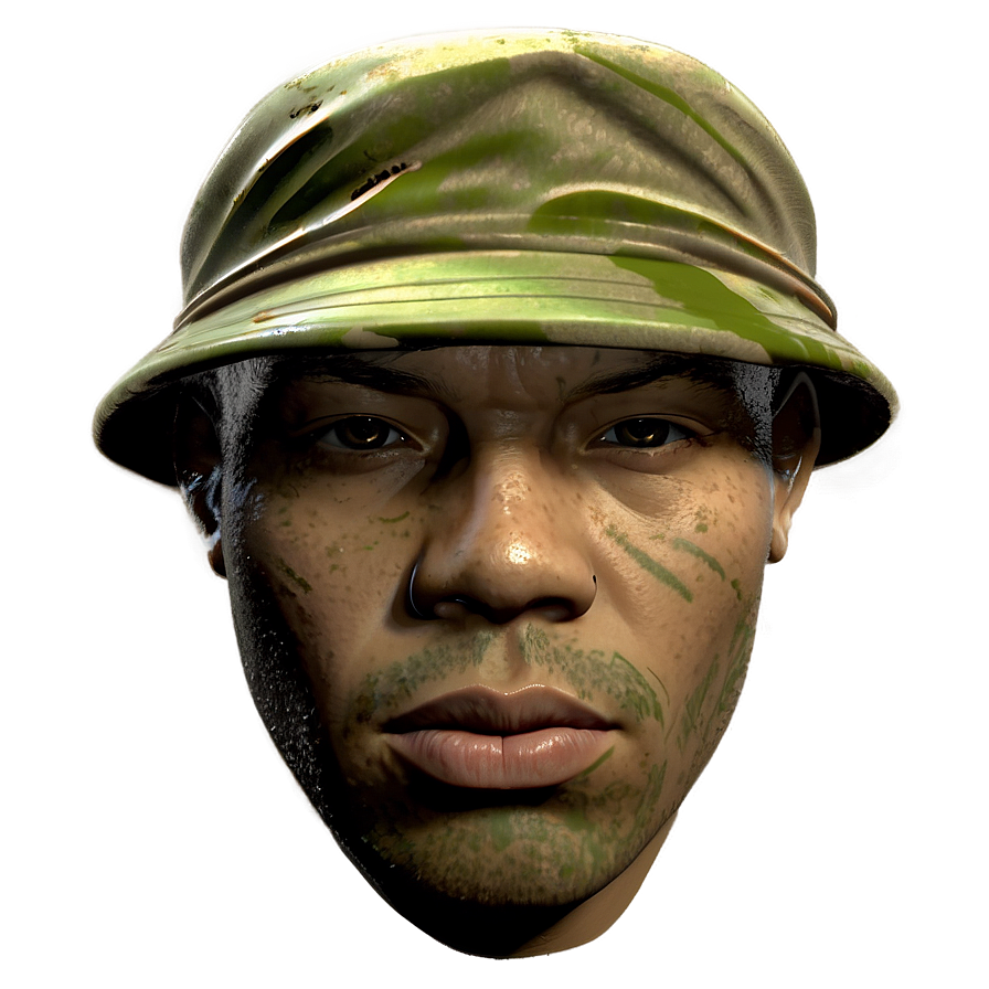 Soldier Hat Sketch Png 06292024 PNG image