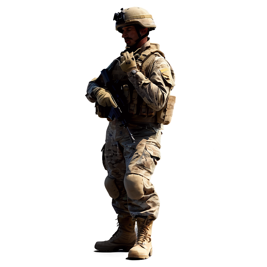 Soldier Silhouette Png Ovb68 PNG image