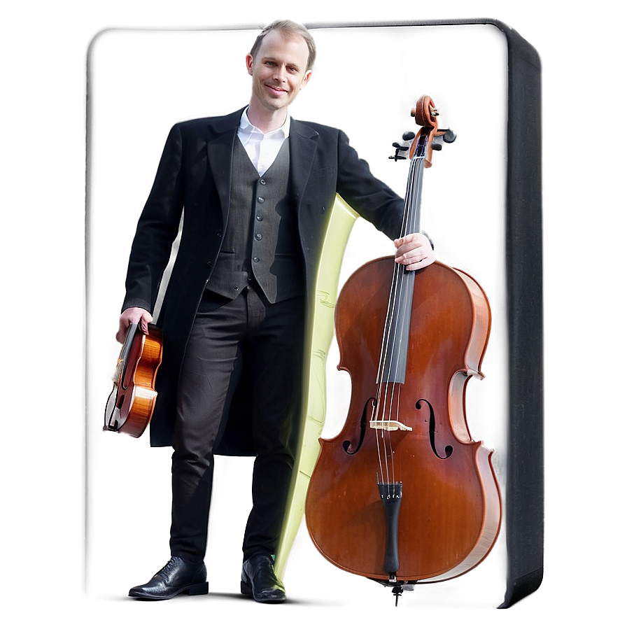 Solo Cello Performance Png Awq4 PNG image